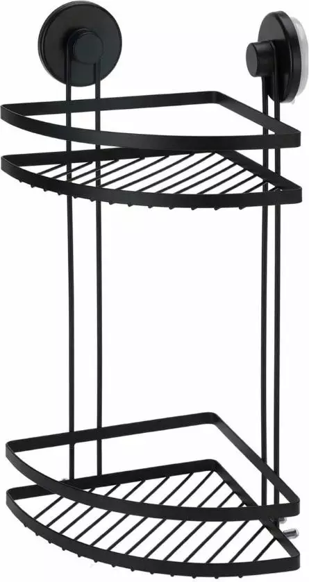 Badrumshyllan hörnmodell två våningar - Badrumstillbehör - 8721037111737 - 1