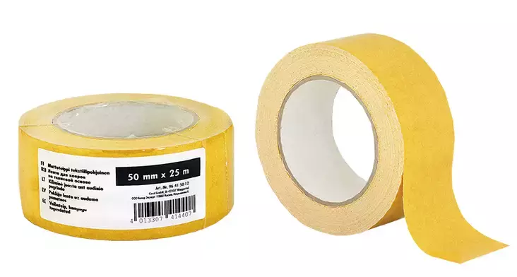 Matteband 50mm 25m tygbaserad - Tejper - 4013307414407 - 1