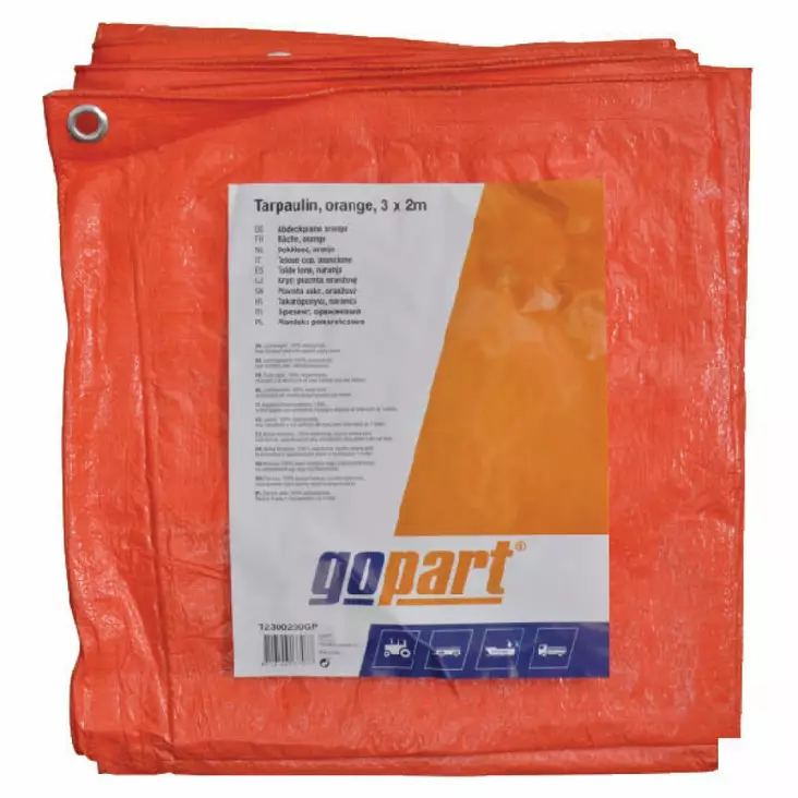 Orange lätt täcke - Överdrag, presenningar - 8716106137077 - 1