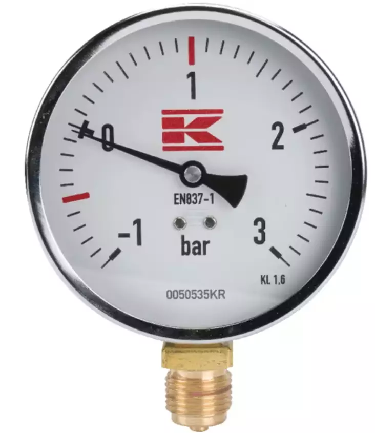 Tryckmätare 1/2" 100 mm - Tryckmätare - 8716106188307 - 1