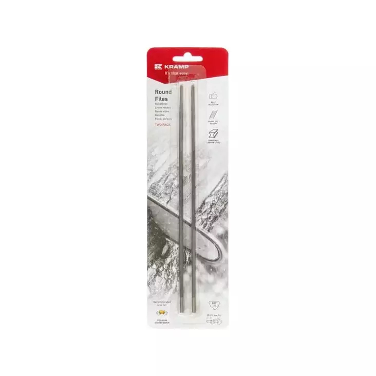 Rundfil 5/32" 4,0 mm 2 st/fp - Slipmaterial - 8719493037227 - 1