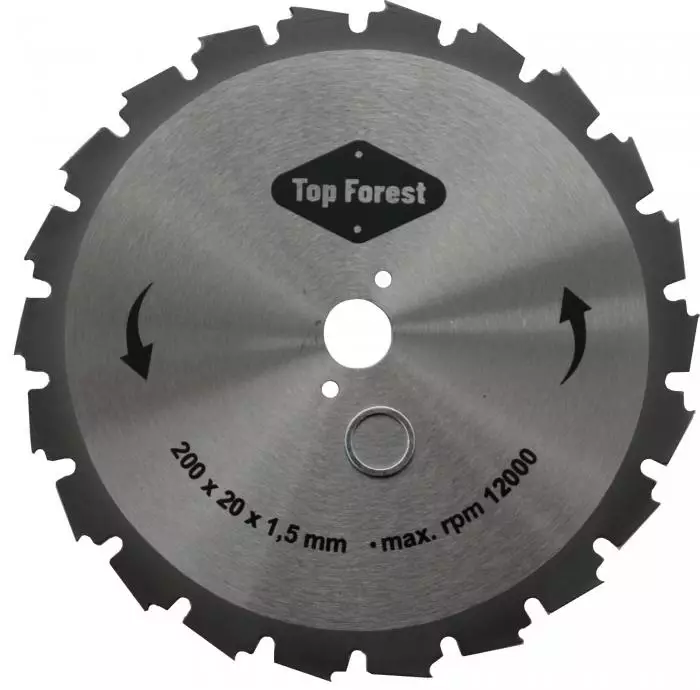 Grästrimmerblad 200 x 20*1,5 mm - Cirkelsågklingor och sågklingor - 6430074694807 - 1