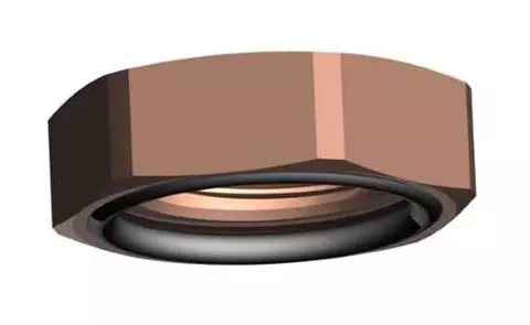 Raufoss mutter med tätningsring M16 - Tryckluftsystem - svm0000010077 - 1