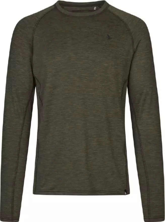 Seeland Peak T-shirt Gran grön melange - Jaktkläder - 5714733674647 - 1