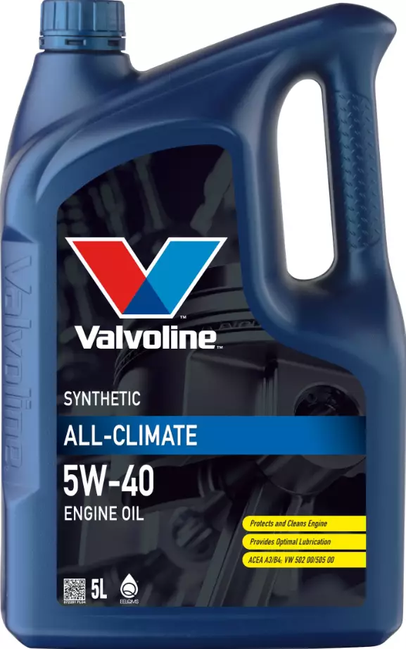 Valvoline All Climate 5W-40 motorolja 5L - Bilkemikalier - 8710941021607 - 1