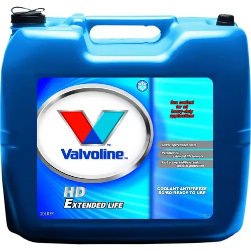 Valvoline HD Extended Life 50/50 RTU färdigblandad kylvätska 20 l - Motoroljor - 8710941013497 - 1