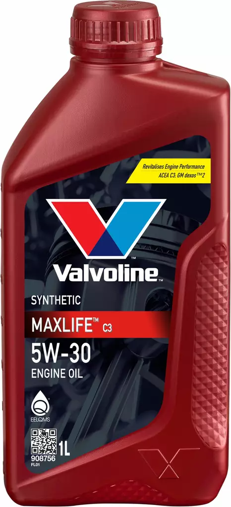 Valvoline MaxLife C3 5W-30 motorolja 1 l - Motoroljor - 8710941015057 - 1
