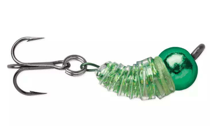 VMC Tungsten BugBite Jig 1,8g Grön Blixter - Jiggar, jigghuvuden - 043193165927 - 1