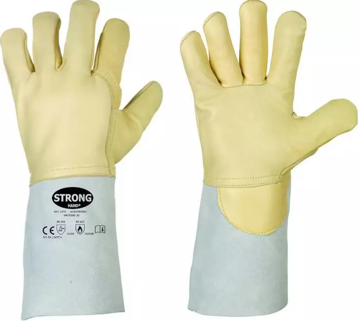 Weldstra Tig svetsarhandske i skinn - Andra svetstillbehör - 4025888212327 - 1