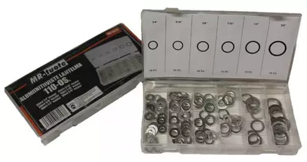 Aluminiumtätning 110 delar - Biltillbehör - 6430013061578 - 1
