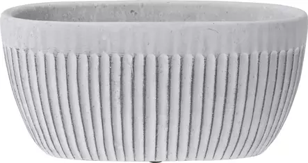 Blomkruka vit 260x120 mm - Krukor, vaser, korgar - 8720573187558 - 1