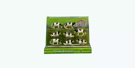 Kuhserie svartvit 1:87 - Andra lantbruks- och arbetsmaskinsleksaker - 8713219251348 - 2