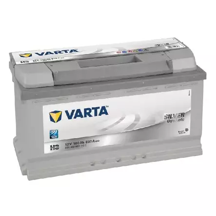 Varta Silver Dynamic 12V 100Ah 830A startbatteri - Startbatterier - 4016987119808 - 1