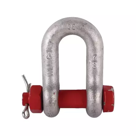 D-schackel med säkerhetssprint 1/4" 500 kg - Fästen - 4250077139288 - 1