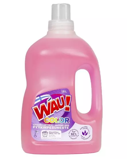 Wau tvättmedel Color 1,5L - Tvättning - 6419642132118 - 1