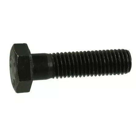 Sexkantsskruv M10 x 180 mm 10.9 svart, delgängad - Bultar och muttrar, metrisk gänga - 8716106843428 - 1