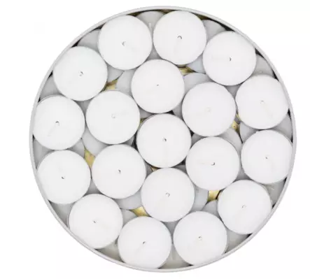 Värmeljus 57 st i röd vurma-låda - Ljusstakar - 6410416496948 - 2