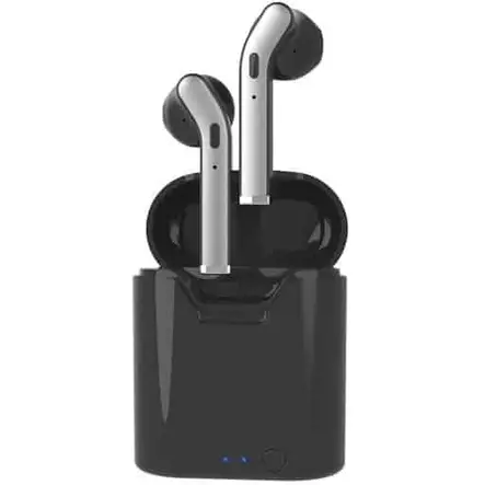 Trådlösa stereohörlurar svart - Mobiltelefontillbehör - 6430076521118 - 2