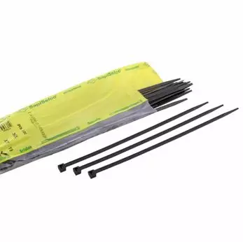 Buntband svart 430x4,5mm 100st - Kabelband - 8014748301338 - 1