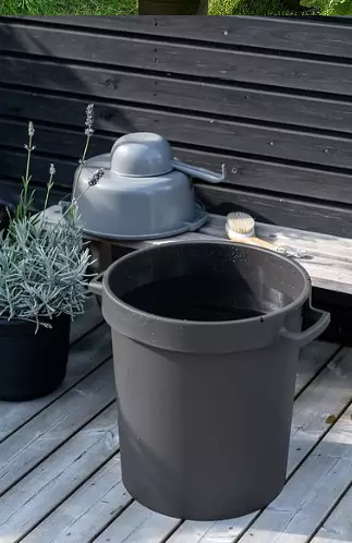 Orthex vattentunna mörkgrå - Korgar, badtunnor - 6411760351648 - 2