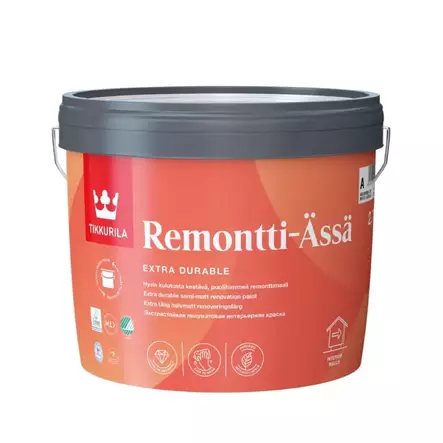 Tikkurila Remontti-Ässä renoveringsfärg, färgbar - Inomhusfärger - 6408070004098 - 1