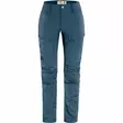 Fjällräven Keb Trousers Curved W Reg Indigo Blue - Friluftskläder - 7323450867188 - 1