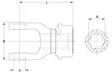 Tappa ASG, 25x22-10, W2100 - Gafflar - 8435194019408 - 2
