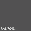 Maskinfärg trafikgrå (RAL 7043) 1 l - Maskinfärger - 8716106075478 - 2