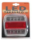 LED taklampa 12-24V, färgglad - Varselljus och fyrar - 6430032156408 - 1