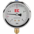 Tryckmätare 1/4" 63 mm -1-3 Bar - Tryckmätare - 8716106188338 - 1