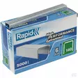 Rapid nit 140/6 mm 5000 st - Häftapparater och klammer - 7313469140068 - 1