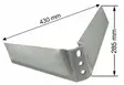 Vingblad 430 x 8 mm - Jordbearbetningstillbehör - 5700031389888 - 1