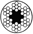 Stålvajer PVC 1,5 mm meter - Kedjor och vajrar - 5700030147588 - 3
