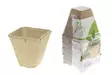 Torvkruka 8x8cm Fyrkantig 10 st/förpackning - Plantuppfödning - 6410411009648 - 1