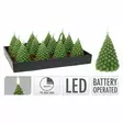 Gran LED-ljuskälla 17 cm med timer - Ljusstakar - 8720573755948 - 1