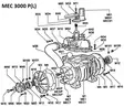 Oljetätning 25 x 35 x 7 mm (MEC 2000, 3000, 4000) - Hydraulik - 8716106230938 - 7