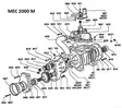 Oljetätning 25 x 35 x 7 mm (MEC 2000, 3000, 4000) - Hydraulik - 8716106230938 - 4