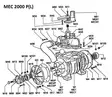 Oljetätning 25 x 35 x 7 mm (MEC 2000, 3000, 4000) - Hydraulik - 8716106230938 - 5