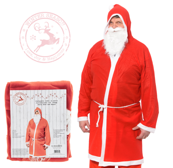 Jultomtejacka med huva - Juldekorationer - 6410411076558 - 1