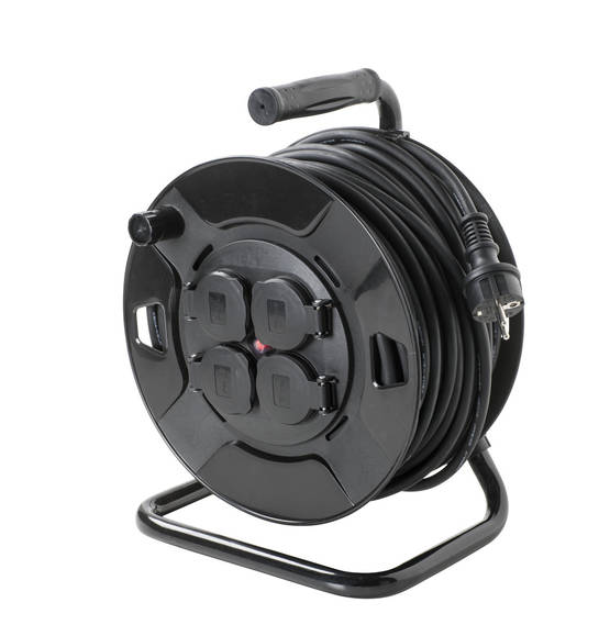 Airam förlängningssladd rulle 4-delar 20 m IP44 - Förlängningssladdar - 6435200231918 - 1