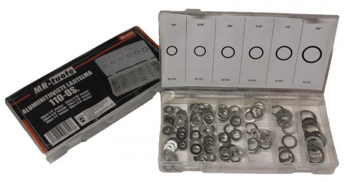 Aluminiumtätning 110 delar - Biltillbehör - 6430013061578 - 1