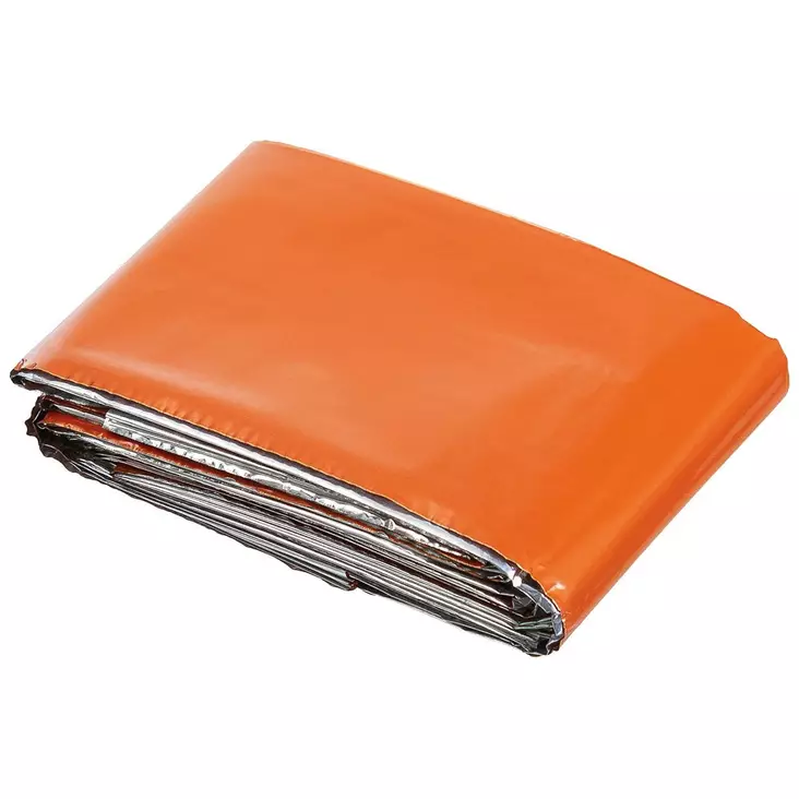 Rymdfilt orange-aluminium 100g - Övriga friluftsprodukter - 4044633140708 - 1