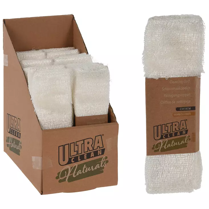 Bambufiberdiskduk - Allrengöring - 8719987860638 - 1