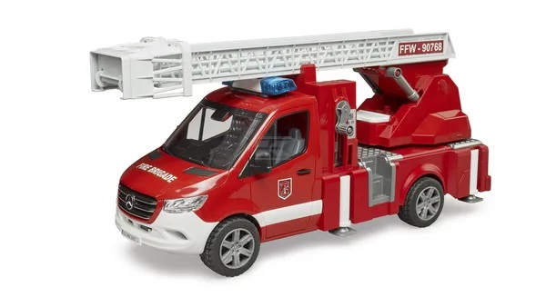 Bruder MB Sprinter brandbil med stegar - Bruder arbetsmaskinsleksaker - 4001702026738 - 1
