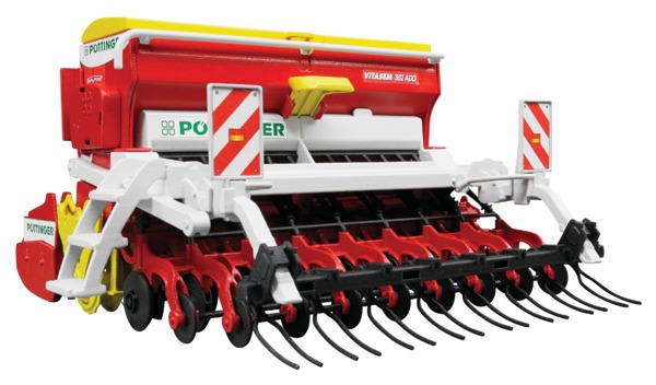 Bruder Pöttinger Vitasem 302ADD såmaskin/harv - Bruder arbetsmaskinsleksaker - 4001702023478 - 1
