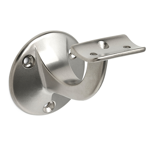 Habo räckehållare 3500 silver Elox - Konsoler och väggskenor - 7317900141478 - 1