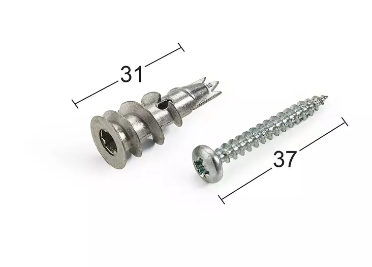 Habo gipsskivankare Driva galvaniserad - Skruvar och spikar - 6420614024898 - 1