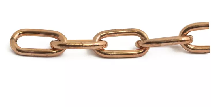 Habo dekorkedja 250-7 2m koppar - Kedjor och vajrar - 7317900160738 - 1