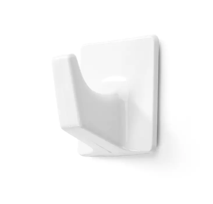 Habo krok 1620 vit plast klister - Väggkrokar, klädhängare - 7317900057038 - 1