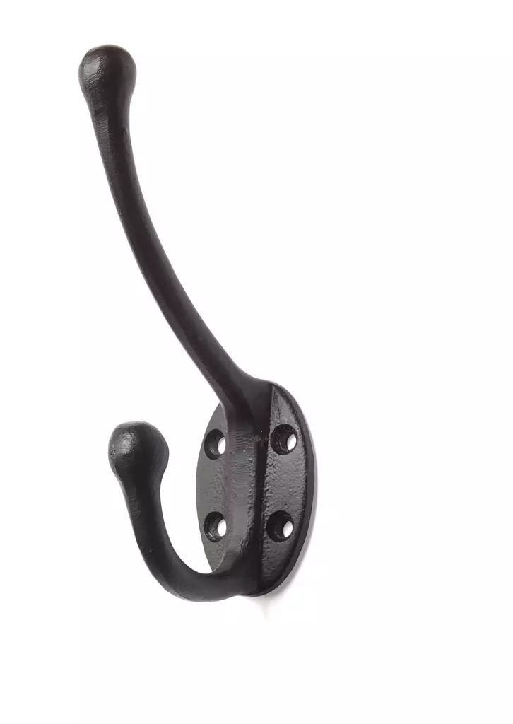 Habo krok Solid smidd svart - Väggkrokar, klädhängare - 7317900186288 - 1
